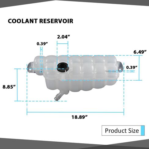 Coolant Reservoir Radiator Expansion Tank Compatible with Ford F150 2015-2024/Expedition 2018-2024,Fit Lincoln Navigator 2018-2024 FL3Z8A080A, FO3014169 in Saudi Arabia