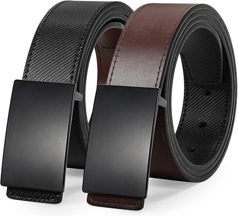 JASGOOD Men's Belt,Two-in-One Reversible Belts for Men,Leather Belt for Mens Dress shirts,One Reverse For 2 Sides in Saudi Arabia
