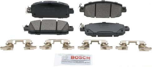 مجموعة وسادات فرامل قرص السيراميك الفاخرة من BOSCH BC2310 - متوافقة مع مجموعة مختارة من Nissan Kicks وSentra؛ أمام in Saudi Arabia