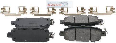 مجموعة وسادات فرامل قرص السيراميك الفاخرة من BOSCH BC2310 - متوافقة مع مجموعة مختارة من Nissan Kicks وSentra؛ أمام in Saudi Arabia