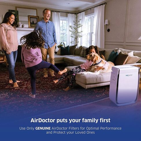 AIRDOCTOR AD3000 / AD3500 يناسب كلا الطرازين، فلاتر مسبقة رقيقة بديلة أصلية تلتقط الملوثات الأكبر مثل الغبار وشعر الحيوانات (عبوة من 3 قطع) | صنع بواسطة طبيب الهواء in Saudi Arabia