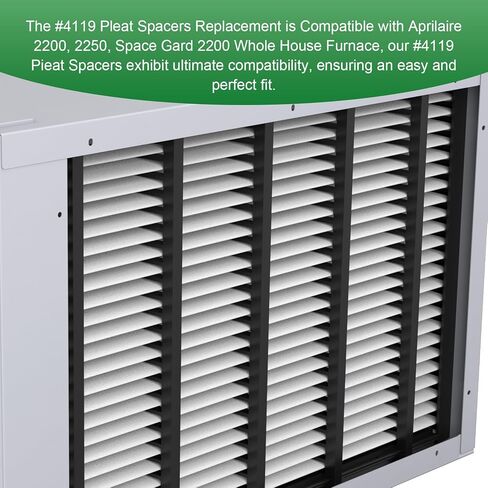 4119 Replacement Filter compatible with Aprilaire 2200, 2250, Space Gard 2200 Whole House Furnace, 6 Pack in Kuwait