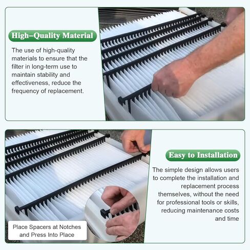 4119 Replacement Filter compatible with Aprilaire 2200, 2250, Space Gard 2200 Whole House Furnace, 6 Pack in Kuwait