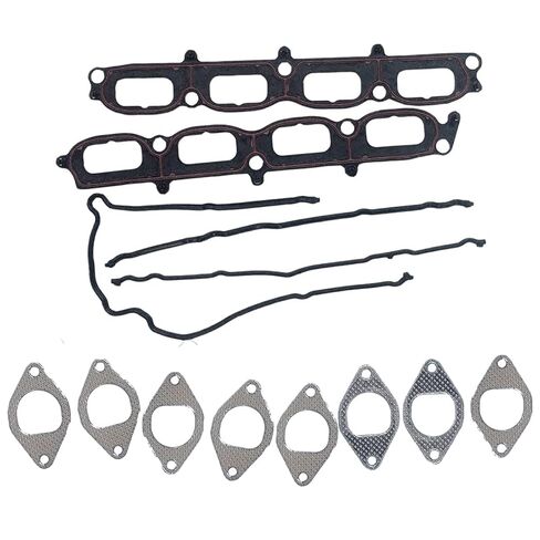 Partsflow Head Gasket Set with Head Bolts for Ford Expedition for Ford F-150 for Ford F-250 Super Duty for Ford F-350 Super Duty for Lincoln Mark LT for Lincoln Navigator 5.4L V8 24 Valve VIN V, 5" in Saudi Arabia