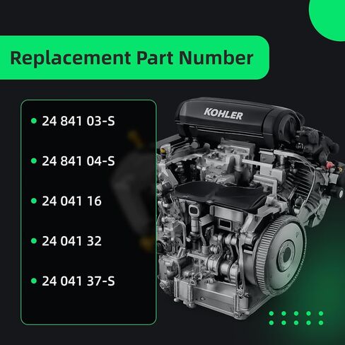 Cylinder Head Gasket Kit for Kohler 24-841-04-S,24-041-16,24-041-32,24-041-37-S,24-841-03-S,Fit for Kohler Engines CH25, CH26,CH730, CH740, CH742, CH750 CV25, CV26, CV724, CV730, CV732 (2-Pack) in Kuwait