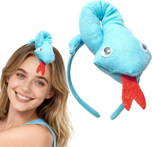 Kirei Sui Blue Snake Headband Costume for Halloween Christmas Party Accessories Adults Women in Saudi Arabia