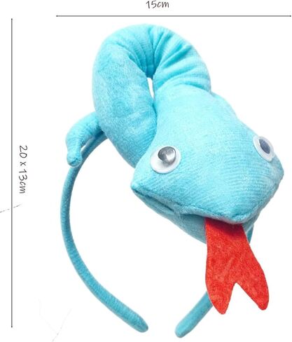Kirei Sui Blue Snake Headband Costume for Halloween Christmas Party Accessories Adults Women in Saudi Arabia