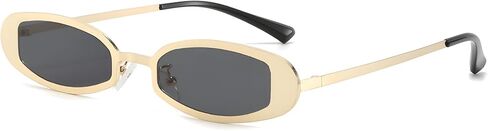 Y2k Sunglasses for Women and Men, Retro Narrow Cat Eye Sunnies Mirua in Saudi Arabia