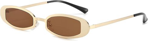 Y2k Sunglasses for Women and Men, Retro Narrow Cat Eye Sunnies Mirua in Saudi Arabia