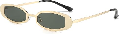 Y2k Sunglasses for Women and Men, Retro Narrow Cat Eye Sunnies Mirua in Saudi Arabia