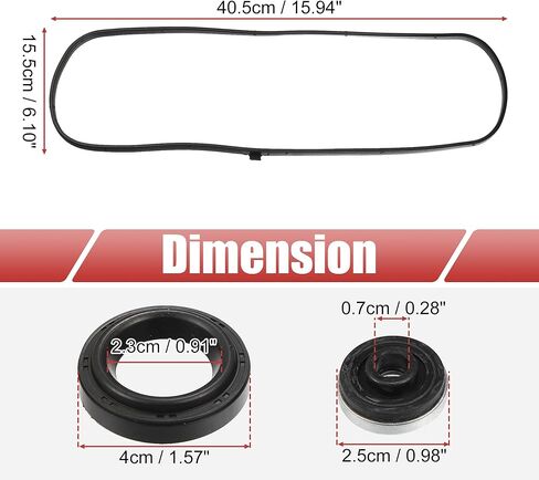 X AUTOHAUX Engine Valve Cover Gaskets Seals Set for Honda Accord Odyssey Pilot 12030-P8A-A00 in Saudi Arabia