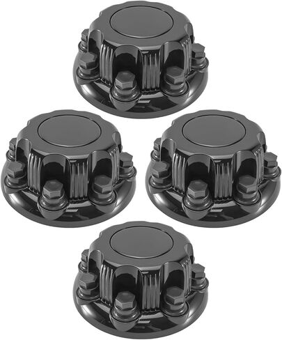 4PCS Glossy Black Chrome Wheel Center Caps Fit for GMC Sierra Yukon 1500 HD 2500 3500 SRW Fit for Chevy Avalanche 2500 Silverado 1500 HD Replace 15039489 15039488, 16" Rim Hub Cover 8 Lugs in Saudi Arabia