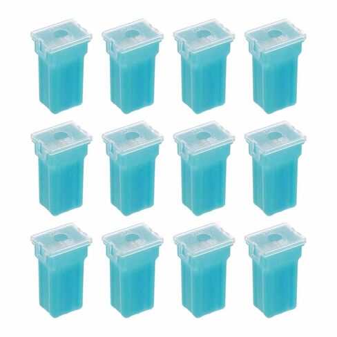 MECCANIXITY 12 Pcs Tall Profile Car Fuses,32V DC 30A Box Shaped Cartridge Fuse Automotive for Pickup Trucks,Cars,Rvs,Boats in Saudi Arabia