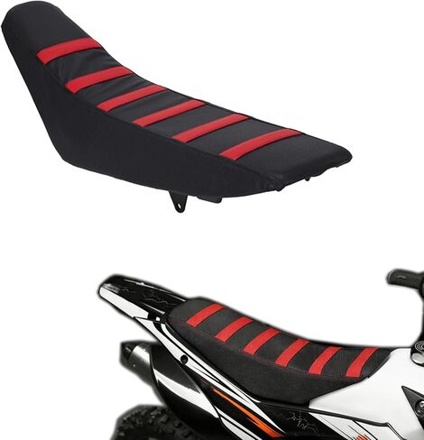 غطاء مقعد PSLER لـ Tuttio، Hawk 250، CRF50، CRF 110، KLX110، 50cc - 450cc غطاء وسادة مقعد الدراجة الترابية، أسود in Kuwait
