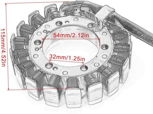 Motorcycle Stator Coil 31120 MCJ 003 Compatible with CBR900 CBR929RR 929 929 2000 2001 in Kuwait