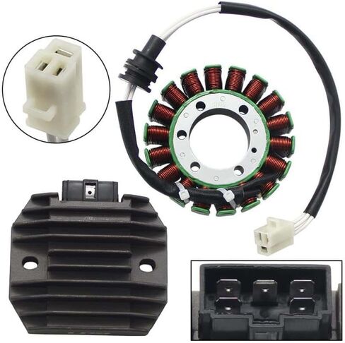 Stator and Regulator Rectifier 4JH-81960-00-00 Compatible with YZF R6 1999 2000 2001 2002 in Kuwait