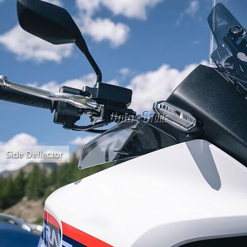 واقي سبويلر للزجاج الأمامي/الجانبي للدراجة النارية من الأكريليك يناسب هوندا XL750 TRANSALP XL 750 Transalp 2023 2024 (مجموعة - شفاف) in Kuwait
