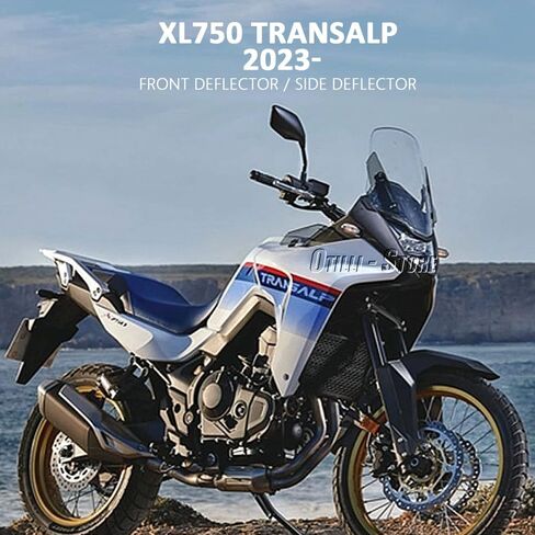 واقي سبويلر للزجاج الأمامي/الجانبي للدراجة النارية من الأكريليك يناسب هوندا XL750 TRANSALP XL 750 Transalp 2023 2024 (مجموعة - شفاف) in Kuwait