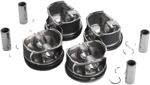 Piston Rings Set with Pins 83.00mm STD for M270.920 2.0T Engine Compatible with W176 A250 CLA250 GLA250 in Kuwait