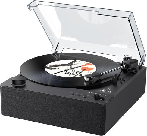 Fully Automatic Record Player Bluetooth, Belt Drive Vinyl Turntable, Magnetic AT-3600L Cartridge, Bluetooth in & Out, Hi-Fi Stereo Speakers, RCA Out, Anti-Resonance - YY1632 Green in Saudi Arabia