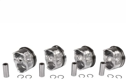 4 مجموعة المكابس والخواتم عدة VW06B107065N 06B107065N 06B107099R متوافق مع 1998-2007 A3 A4 AWW AWP AUG AWM 1.8T in Saudi Arabia