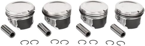 4 مجموعة المكابس والخواتم عدة VW06B107065N 06B107065N 06B107099R متوافق مع 1998-2007 A3 A4 AWW AWP AUG AWM 1.8T in Saudi Arabia