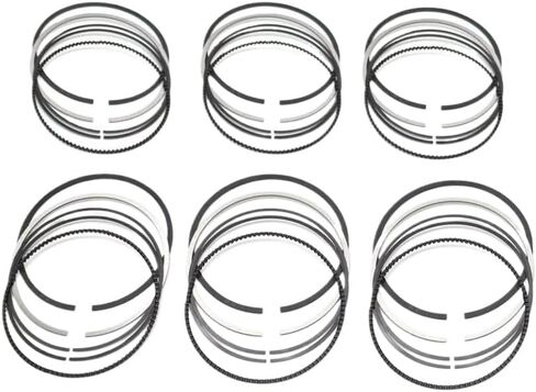 84.0mm Standard Piston Rings Set of 6 for N55B30 3.0L Turbocharged L6 Engine 2008-2018 135i 235i 335i 435i 530i 535i 640i 740i X1 X3 X4 X5 X6 in Saudi Arabia