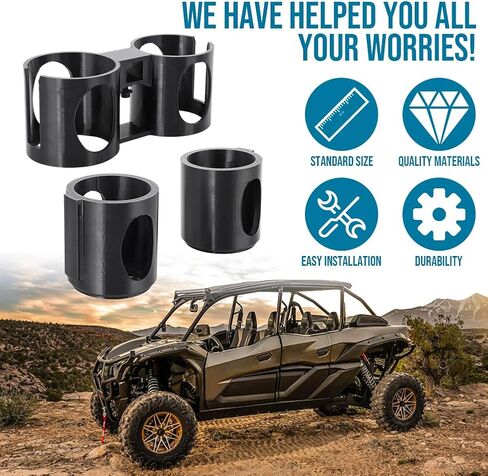 for Kawasaki KRX 1000 2020-2024 Cup Holder 30/40 oz Cups in Saudi Arabia