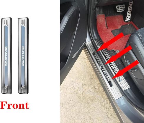 واقي عتبة الباب لكيا سبورتاج 2026، أغطية لوحات الإكسسوارات، لوحات الركل الداخلية للسيارات، واقي الكسوة in Kuwait