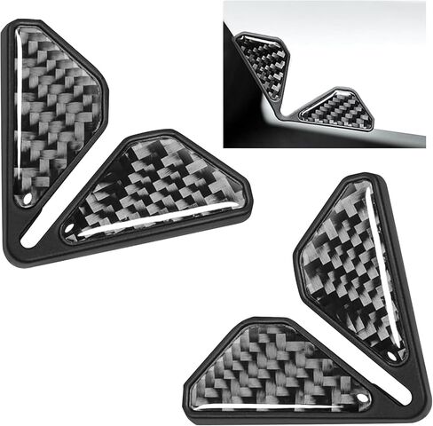 2 PCS Car Door Corner Protector, Anti-collision Door Corner Edge Guards, Self-adhesive Anti-scratch Front Edge Sticker, Universal Decoration Accessories for Most Cars (Black #2) in Kuwait