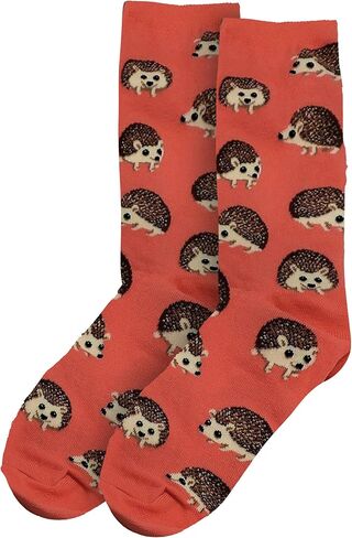 Forest & Twelfth Women’s Crew Cut Socks, Animal Themes, Fun and Unique Graphic Socks, One Size Fits Most in Saudi Arabia