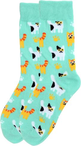 Forest & Twelfth Women’s Crew Cut Socks, Animal Themes, Fun and Unique Graphic Socks, One Size Fits Most in Saudi Arabia