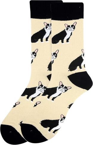 Forest & Twelfth Women’s Crew Cut Socks, Animal Themes, Fun and Unique Graphic Socks, One Size Fits Most in Saudi Arabia