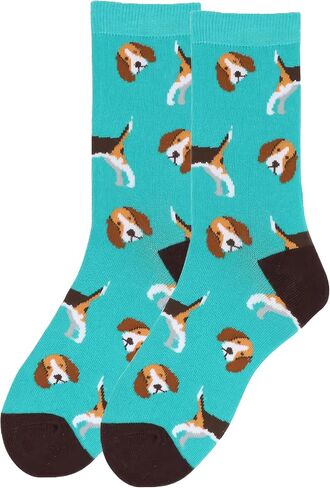 Forest & Twelfth Women’s Crew Cut Socks, Animal Themes, Fun and Unique Graphic Socks, One Size Fits Most in Saudi Arabia