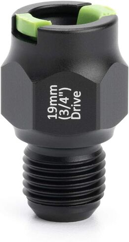 1/4" SAE Quick-Connect to -6AN Fuel Line Adapter, Male AN to SAE EFI Female Push-On, 7075 aluminum in Kuwait