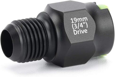 1/4" SAE Quick-Connect to -6AN Fuel Line Adapter, Male AN to SAE EFI Female Push-On, 7075 aluminum in Kuwait
