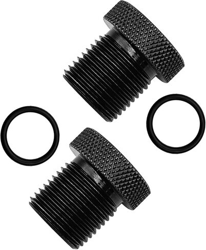 2 Pack 1/2x28 to 3/4x16 Steel Thread Adapter with Rubber Washer Universal Oil Filter Adapter Replacement for Broken Fittings Car Accessories for Truck SUV and Most Vehicles in Kuwait