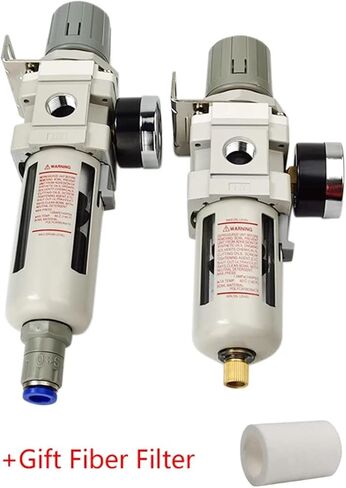 AW3000-03 Air Oil-Water Separator Filter G3/8'' Air Pressure Regulator Controller Pneumatic Compressor Filter(AW3000-03Copper,Manual) in Saudi Arabia