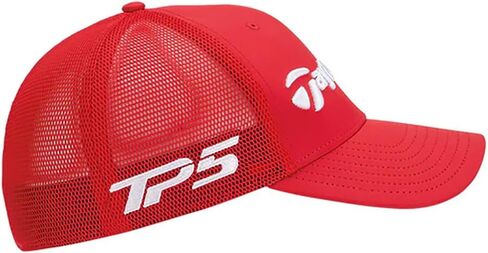 TaylorMade NEW Golf Tour Cage 2022 Stealth Fitted Hat Cap - Red L/XL in Saudi Arabia