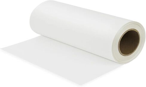 HUAYUDIE DTF Transfer Film Roll 13" x 328ft, Double Sided Matte PreTreat PET Heat Transfer Paper, Cold and Hot Peel, Direct to Film for T-Shirts Textile (13" x 328ft Matte) in Saudi Arabia