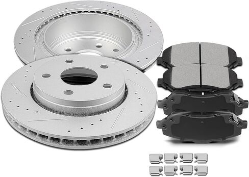 SCITOO Front 11.92" Brake Pads and Rotors Kits Fit For Ford For Escape 2005 2006 2007 2008 2009 2010 2011 2012,For Mazda Tribute 2005-2006 2008-2011,For Mercury Mariner 2005-2011 in Saudi Arabia
