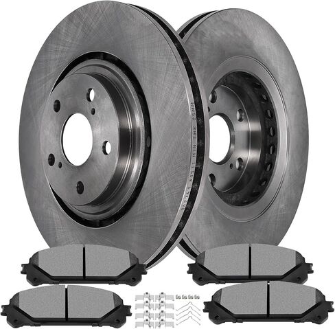 SCITOO Front 11.92" Brake Pads and Rotors Kits Fit For Ford For Escape 2005 2006 2007 2008 2009 2010 2011 2012,For Mazda Tribute 2005-2006 2008-2011,For Mercury Mariner 2005-2011 in Saudi Arabia