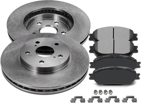 SCITOO Front 11.92" Brake Pads and Rotors Kits Fit For Ford For Escape 2005 2006 2007 2008 2009 2010 2011 2012,For Mazda Tribute 2005-2006 2008-2011,For Mercury Mariner 2005-2011 in Saudi Arabia