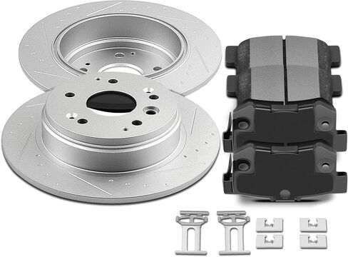 SCITOO Front 11.92" Brake Pads and Rotors Kits Fit For Ford For Escape 2005 2006 2007 2008 2009 2010 2011 2012,For Mazda Tribute 2005-2006 2008-2011,For Mercury Mariner 2005-2011 in Saudi Arabia