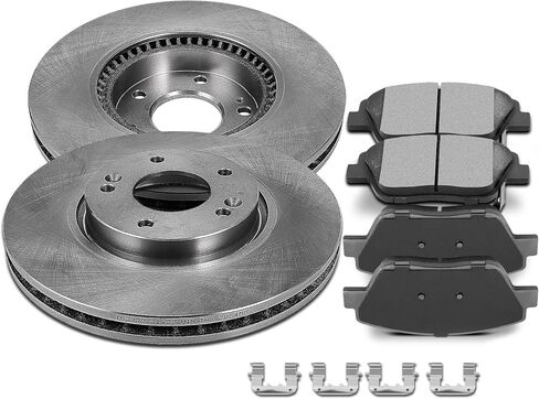 SCITOO Front 11.92" Brake Pads and Rotors Kits Fit For Ford For Escape 2005 2006 2007 2008 2009 2010 2011 2012,For Mazda Tribute 2005-2006 2008-2011,For Mercury Mariner 2005-2011 in Saudi Arabia