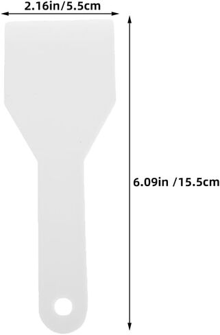 ABOOFAN Refrigerator Ice Scraper Plastic Deicing Shovel for Freezer Ice Removal Frost Remover Tool 6.10X2.16 Inch Kitchen and Home Cleaning in Saudi Arabia