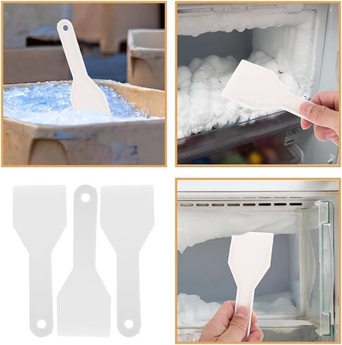 ABOOFAN Refrigerator Ice Scraper Plastic Deicing Shovel for Freezer Ice Removal Frost Remover Tool 6.10X2.16 Inch Kitchen and Home Cleaning in Saudi Arabia
