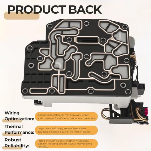 For 62TE Main Transmission Solenoid Pack Block Assembly Compatible With Chrysler And Dodge 2007-2013 Replacement For 68376696AA 5078709AB 05078709AA 05078709AB in Kuwait
