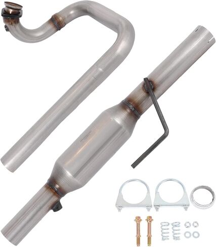 Center Side Catalytic Converter 1997-1999 For Jeep For Wrangler,Replace 23227,2.5L(EPA Compliant) in Saudi Arabia