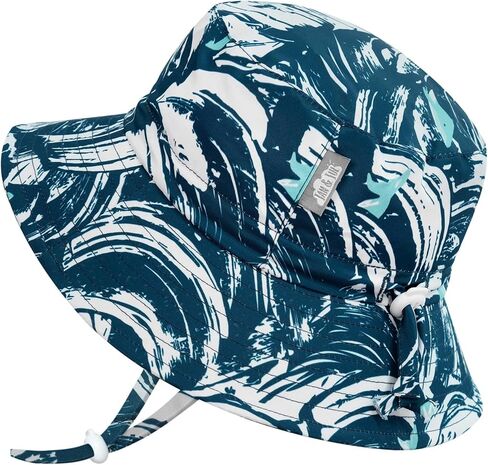 JAN & JUL 50+ UPF Toddler Bucket Hat with Adjustable Strap (L: 2-5 Years, Wave Rider) in Saudi Arabia